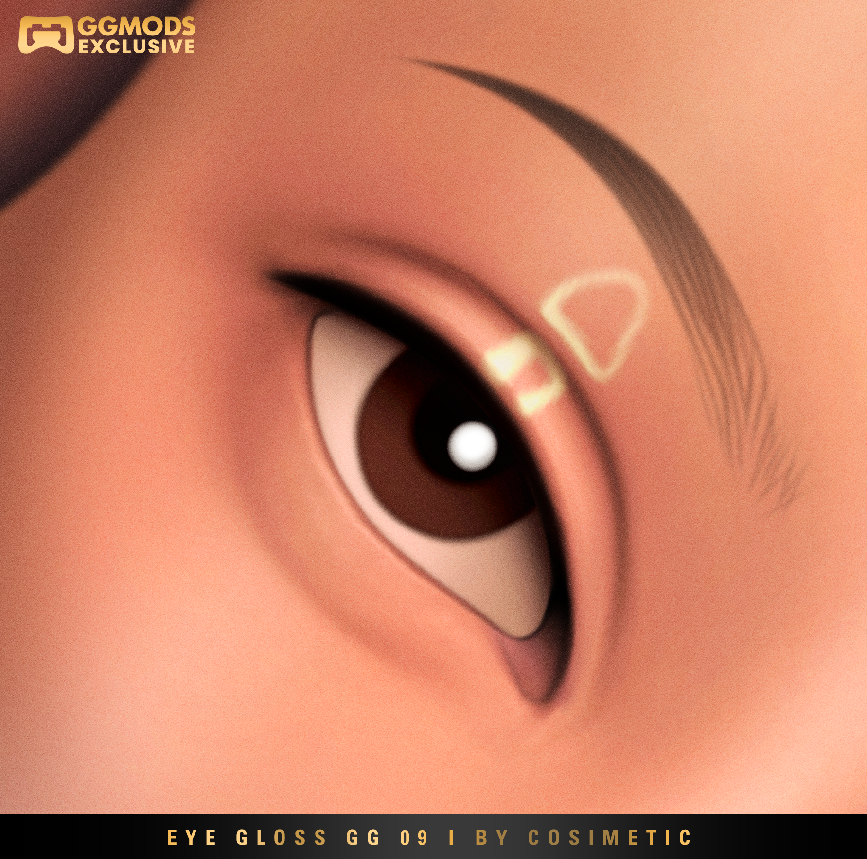 Orb Sheen Eye Gloss GG 09 mod for The Sims 4 