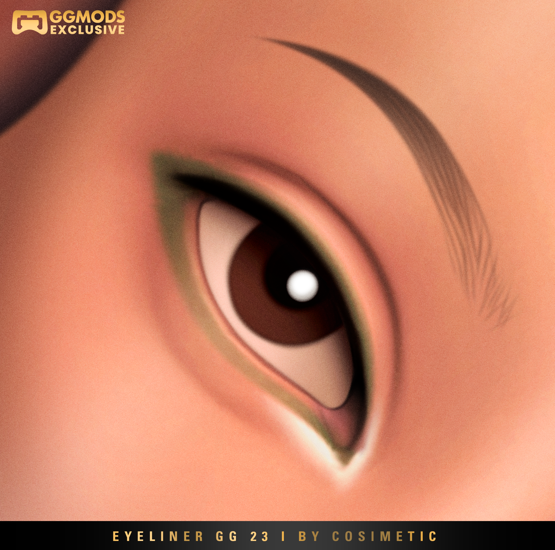 Velvet Trace Eyeliner GG 23 mod for The Sims 4 