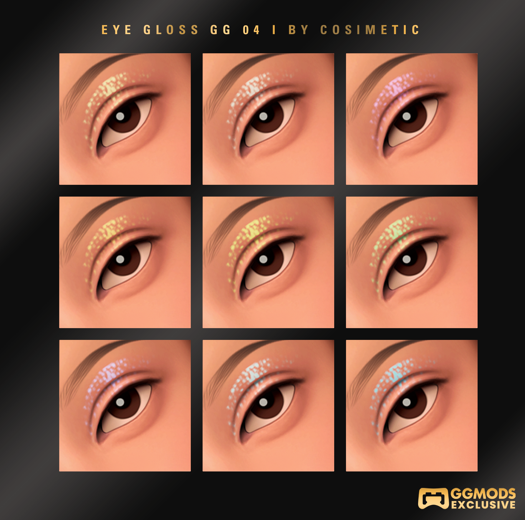 Spark Veil Eye Gloss GG 04 mod for The Sims 4 
