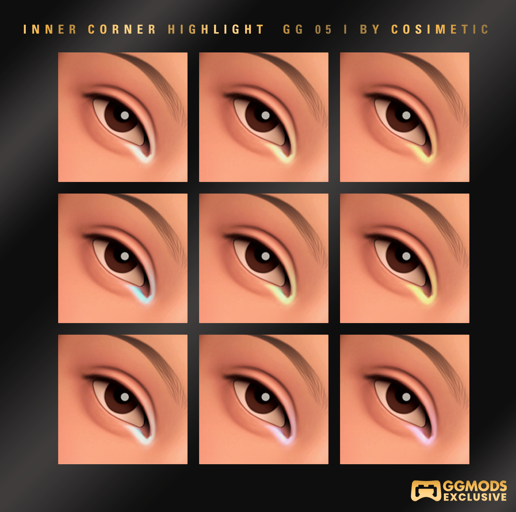 Inner Melt Glow Highlight GG 05 mod for The Sims 4 