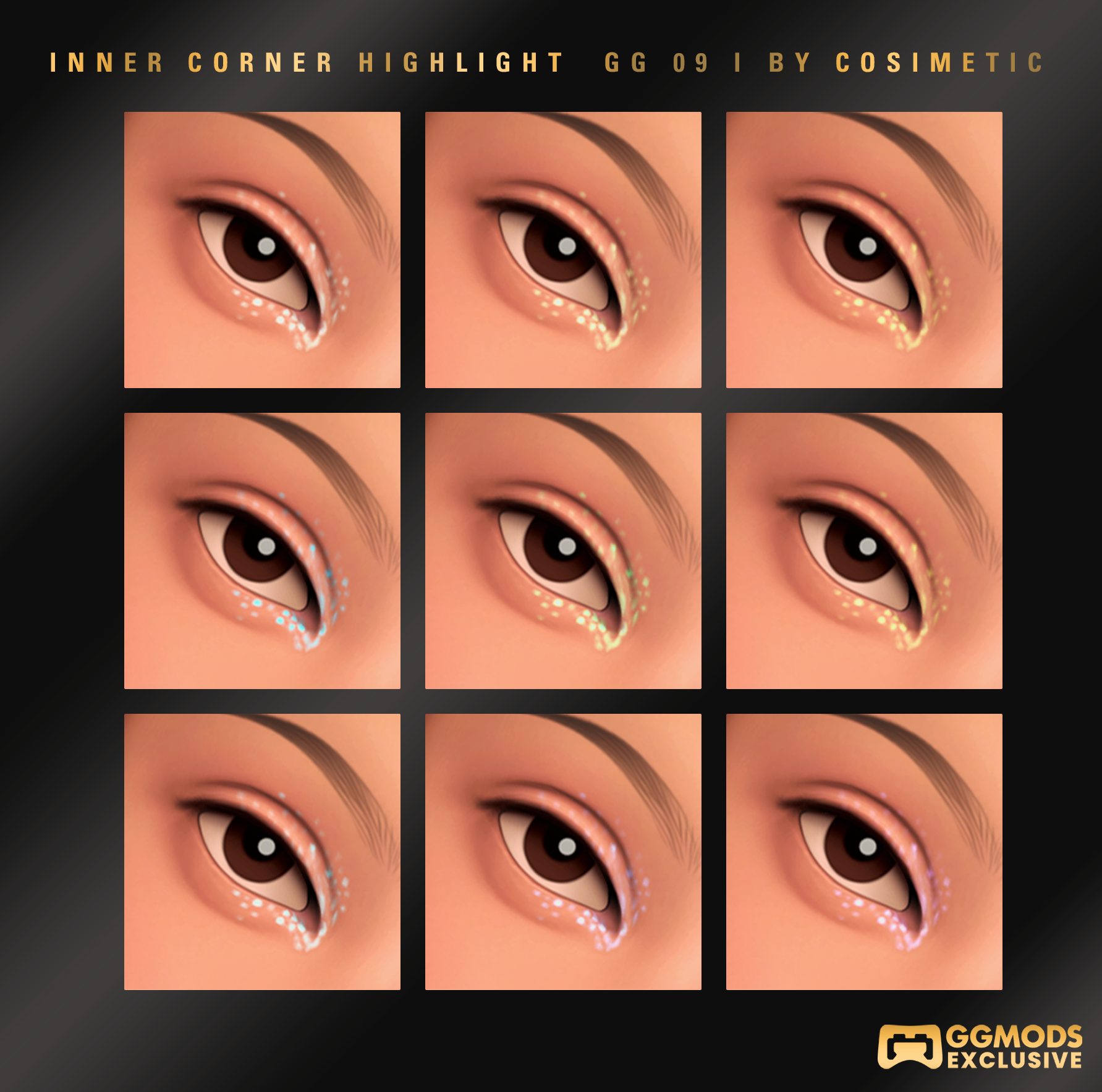 Inner Prism Pop Highlight GG 09 mod for The Sims 4 