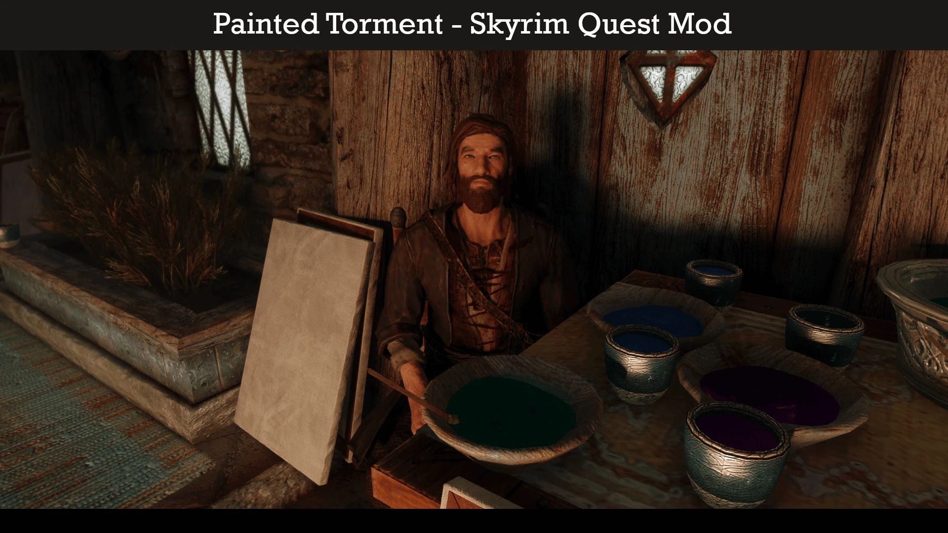 Painted Torment - Lovecraftian Inspired Quest Mod mod for The Elder Scrolls V: Skyrim Special Edition