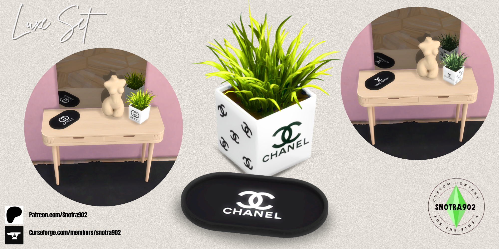 Luxe Set mod for The Sims 4 