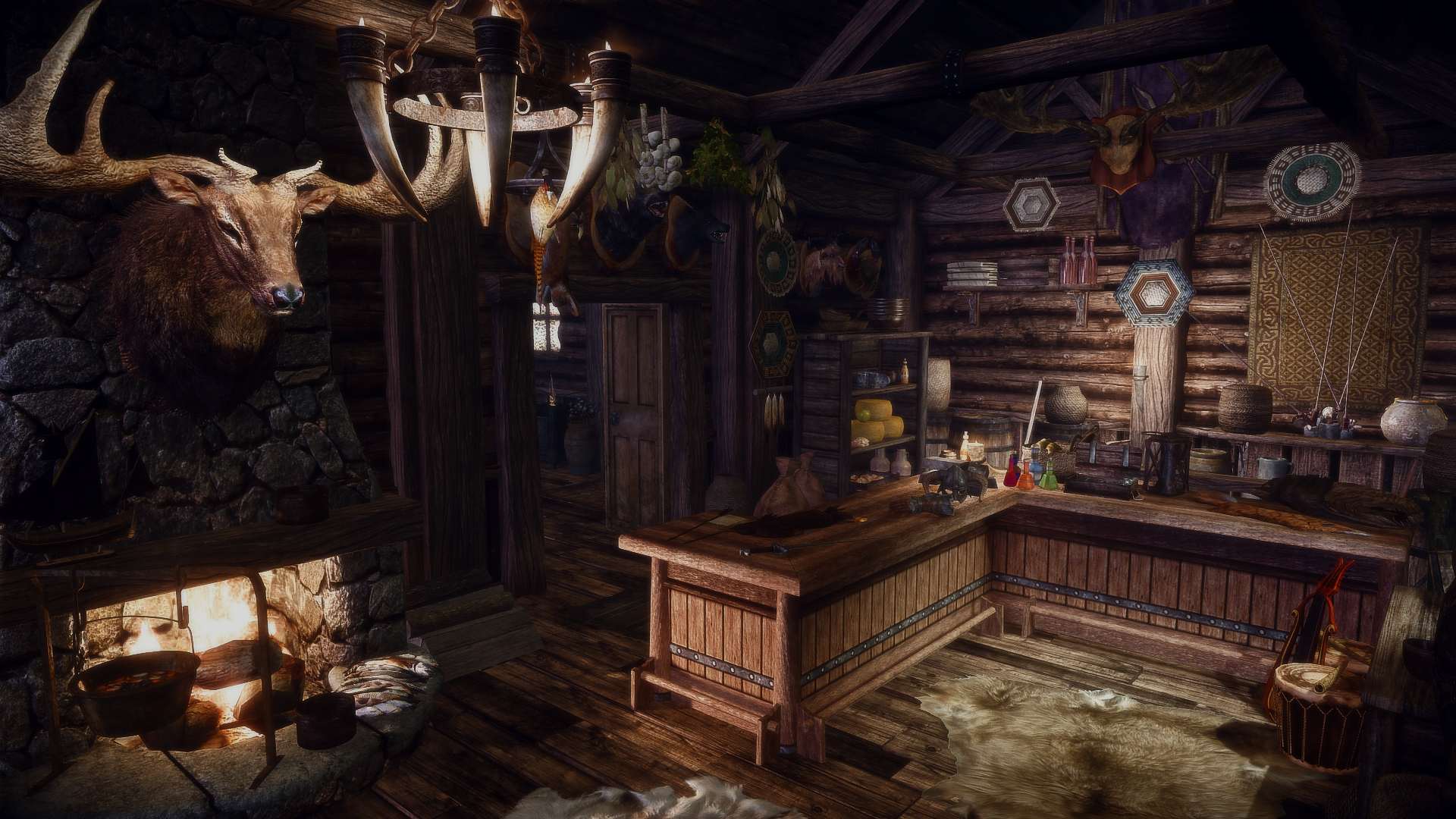 Distinct JK's Interiors mod for The Elder Scrolls V: Skyrim Special Edition