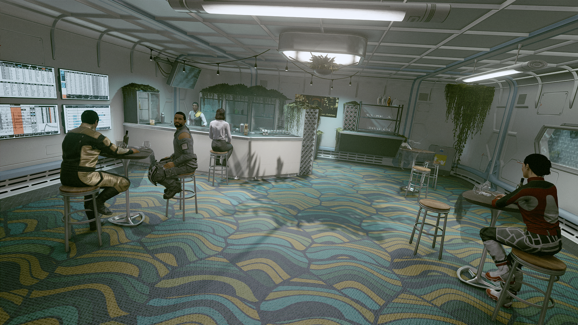 Frontier Cantinas mod for Starfield