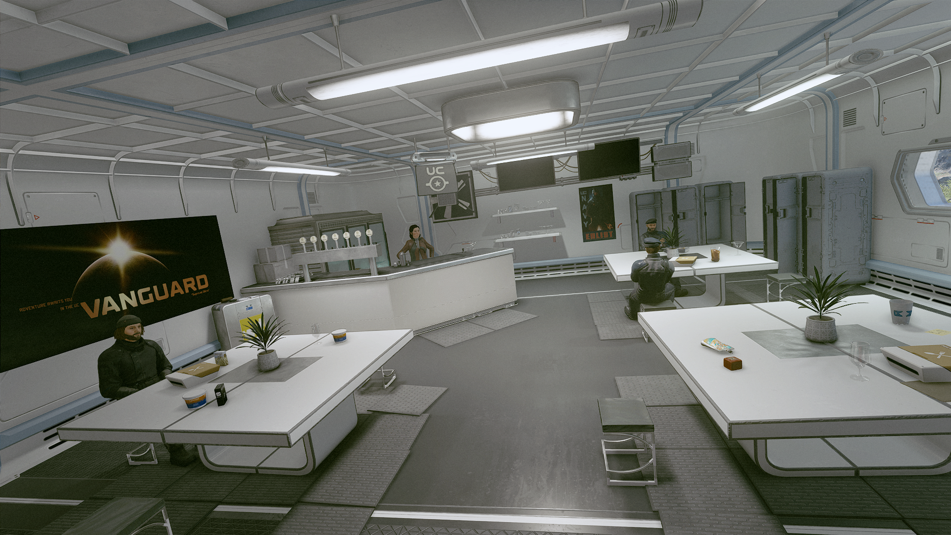 Frontier Cantinas mod for Starfield