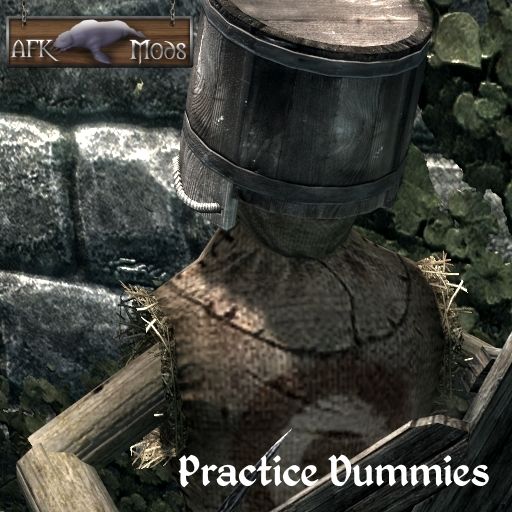 Practice Dummies mod for The Elder Scrolls V: Skyrim Special Edition