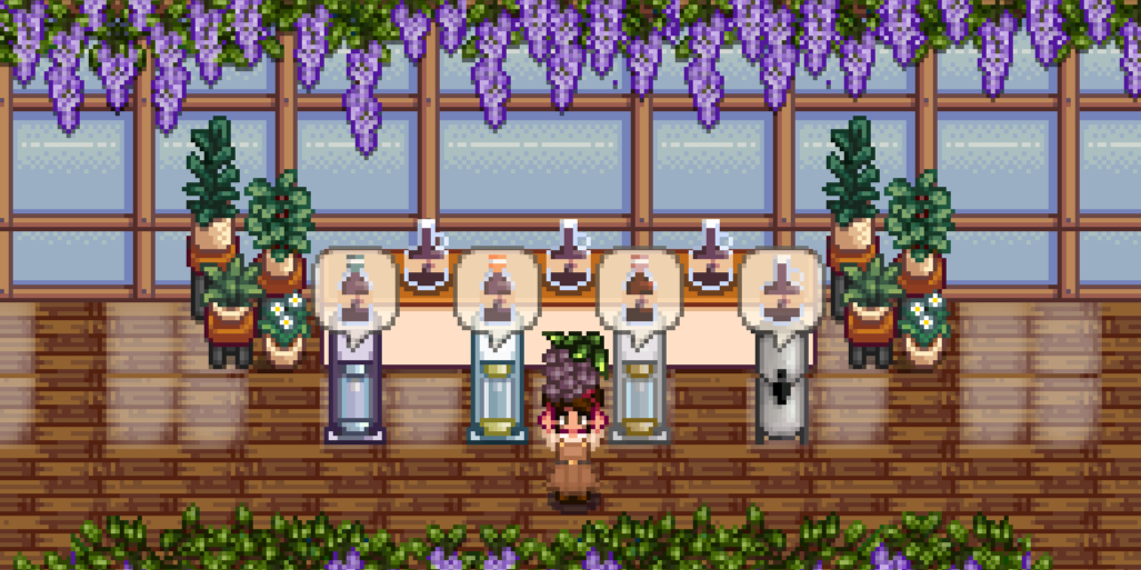 Wine Sodas for Artisanal Soda Makers mod for Stardew Valley