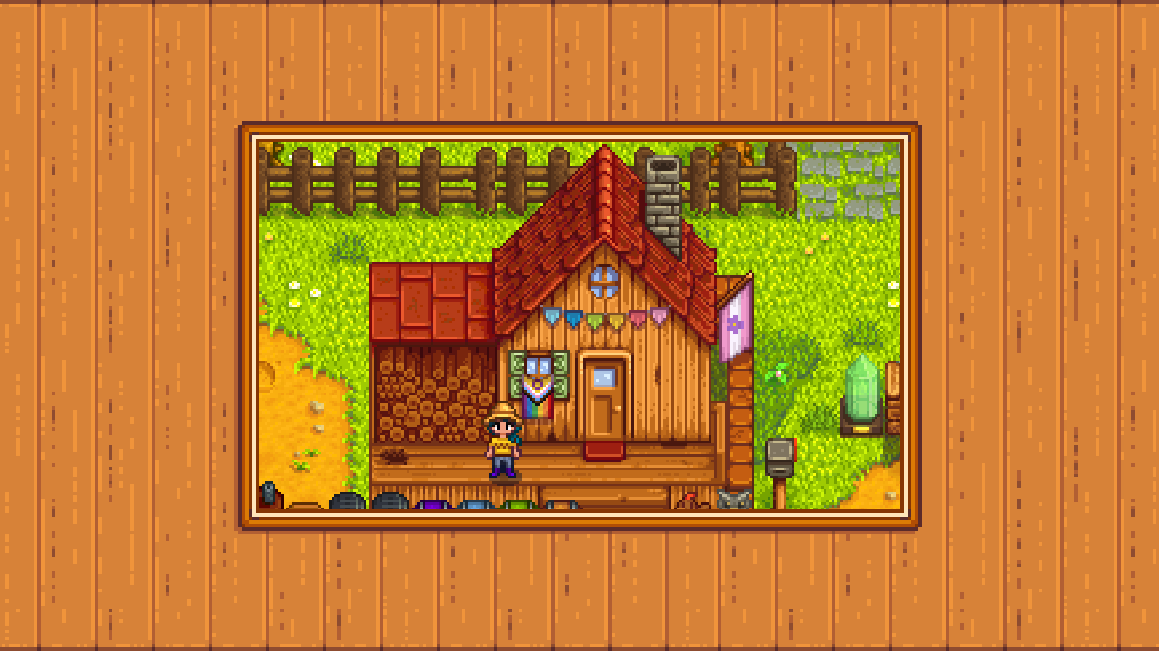 Elle's Farmhouse Pride mod for Stardew Valley
