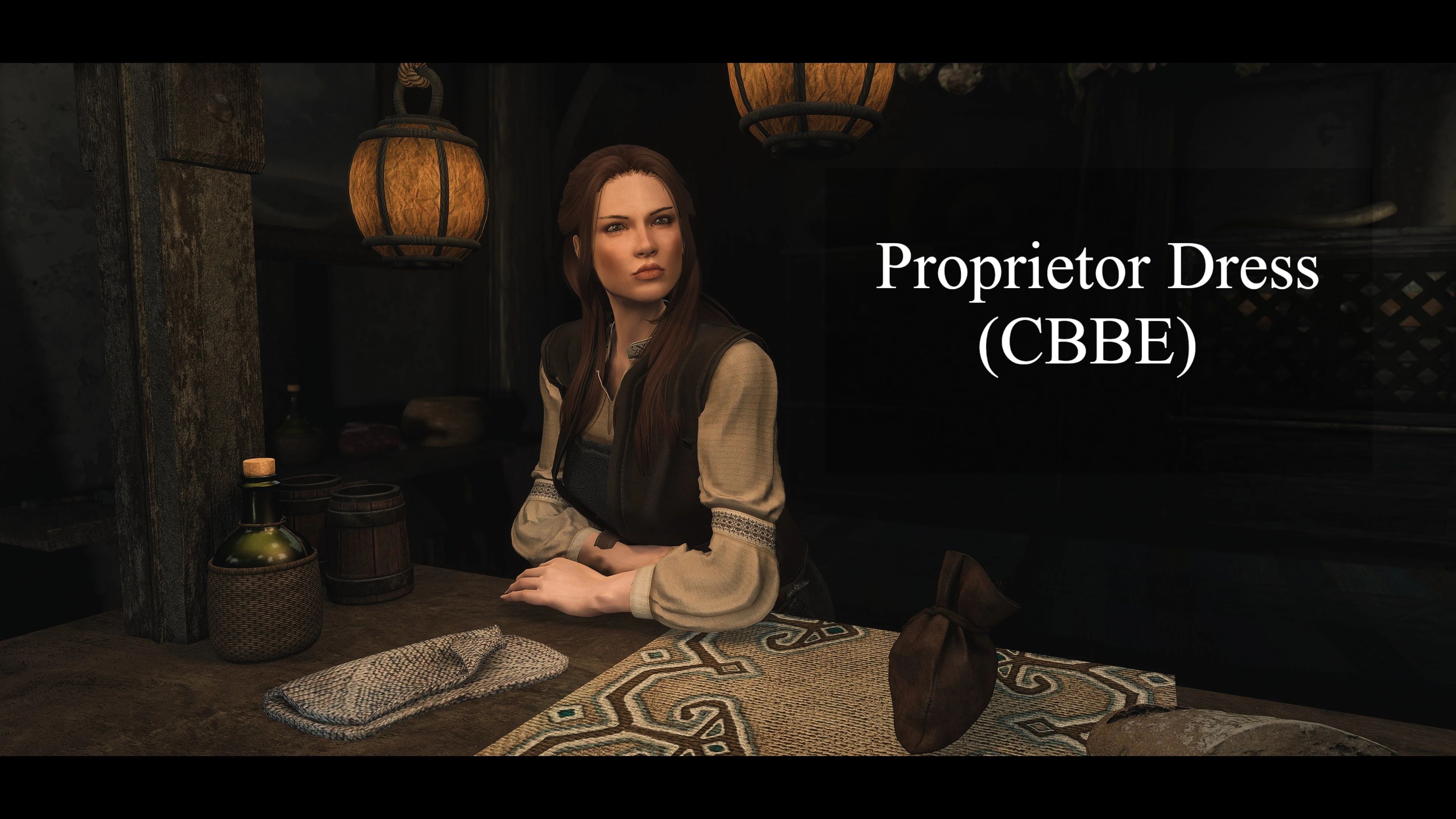 Proprietor Dress (CBBE) mod for The Elder Scrolls V: Skyrim Special Edition