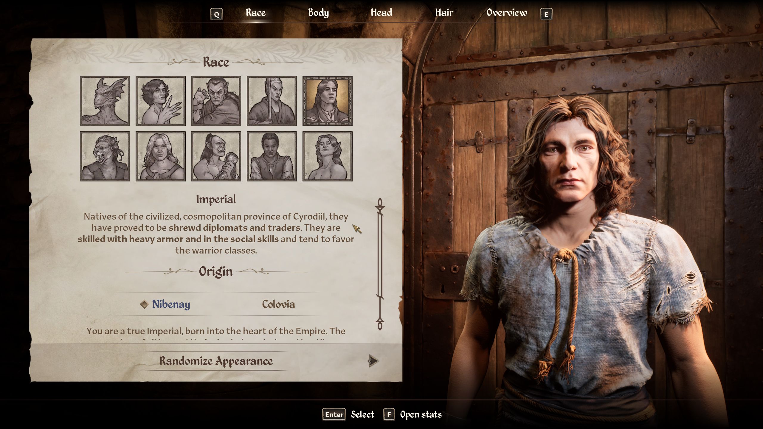 Alternative Beginnings OBR mod for The Elder Scrolls IV: Oblivion Remastered