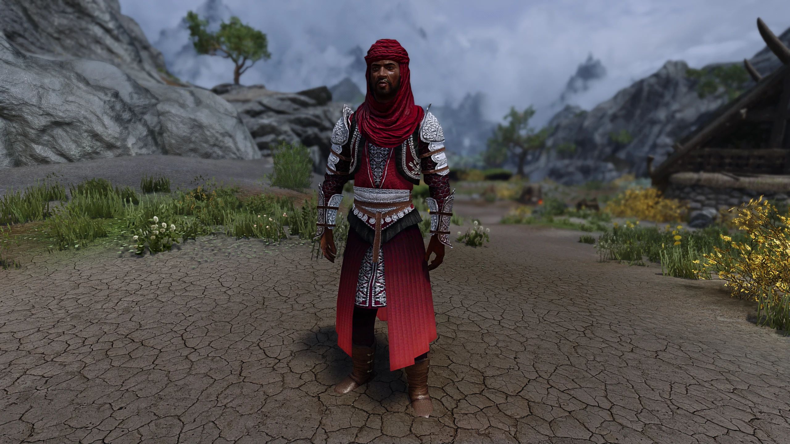 Redguard Noble Armor Updated mod for The Elder Scrolls V: Skyrim Special Edition