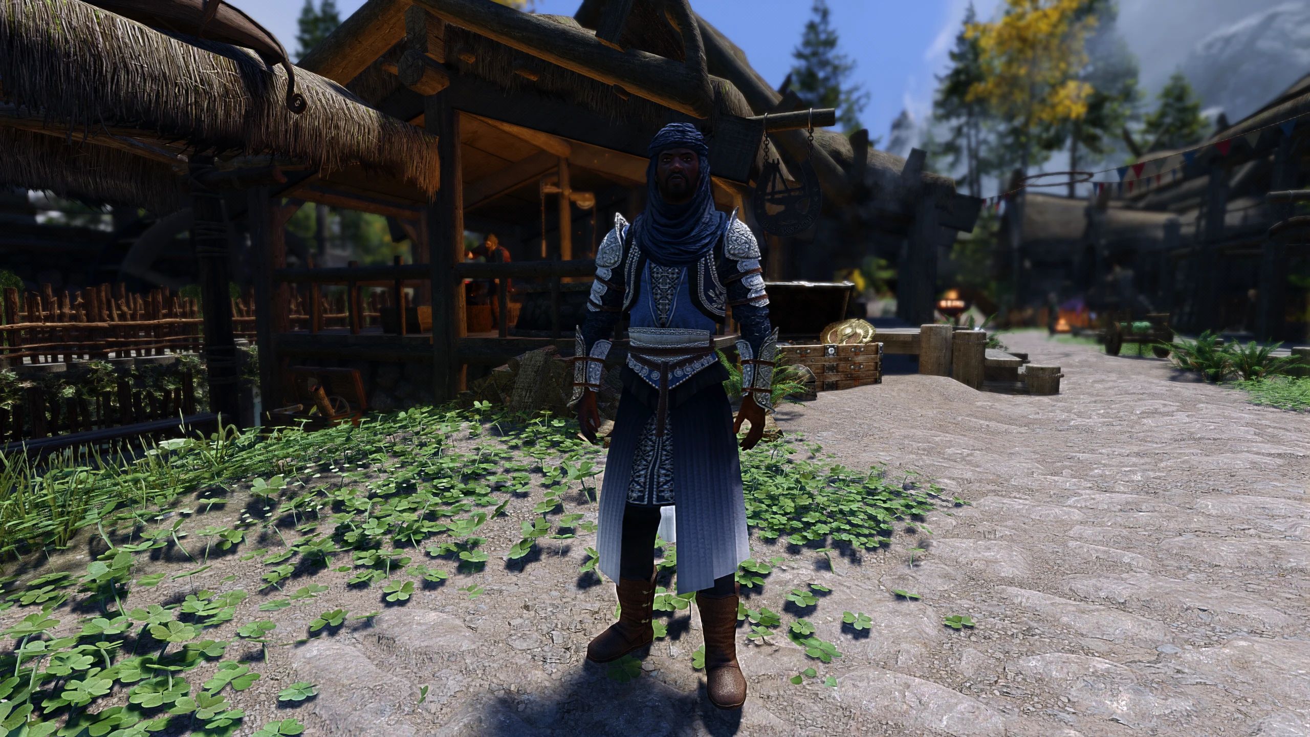 Redguard Noble Armor Updated mod for The Elder Scrolls V: Skyrim Special Edition