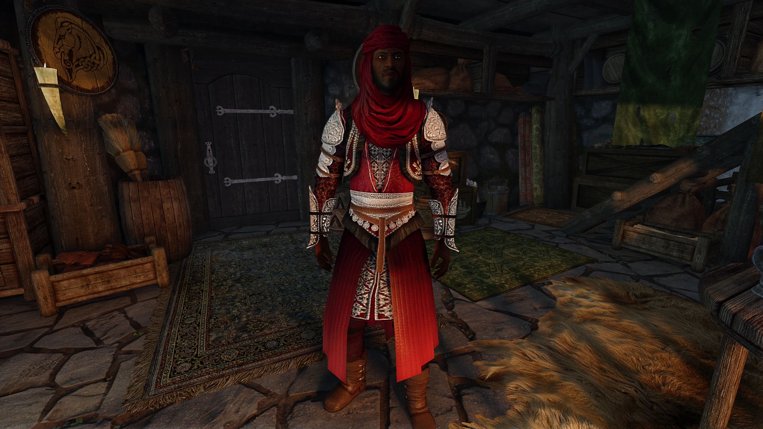 Redguard Noble Armor Updated mod for The Elder Scrolls V: Skyrim Special Edition