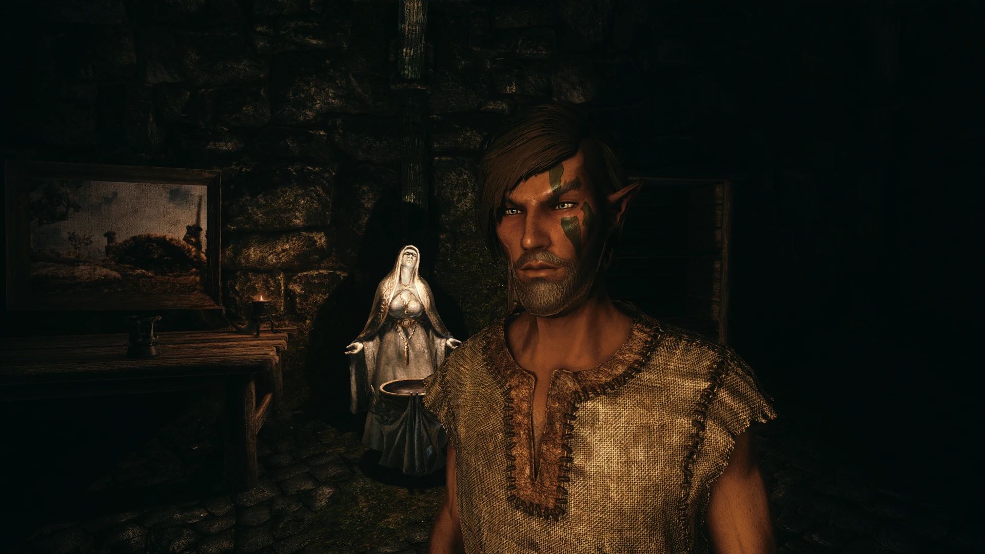 Rinoren Sagewind Bosmer Male Preset mod for The Elder Scrolls V: Skyrim Special Edition