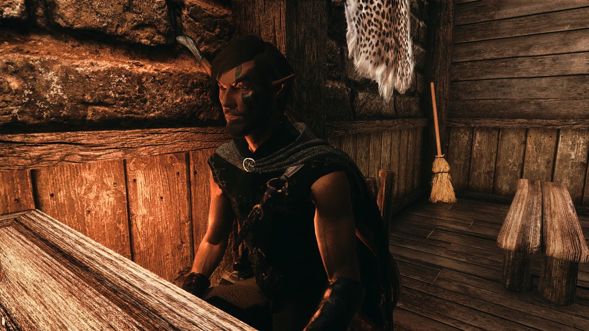 Rinoren Sagewind Bosmer Male Preset mod for The Elder Scrolls V: Skyrim Special Edition
