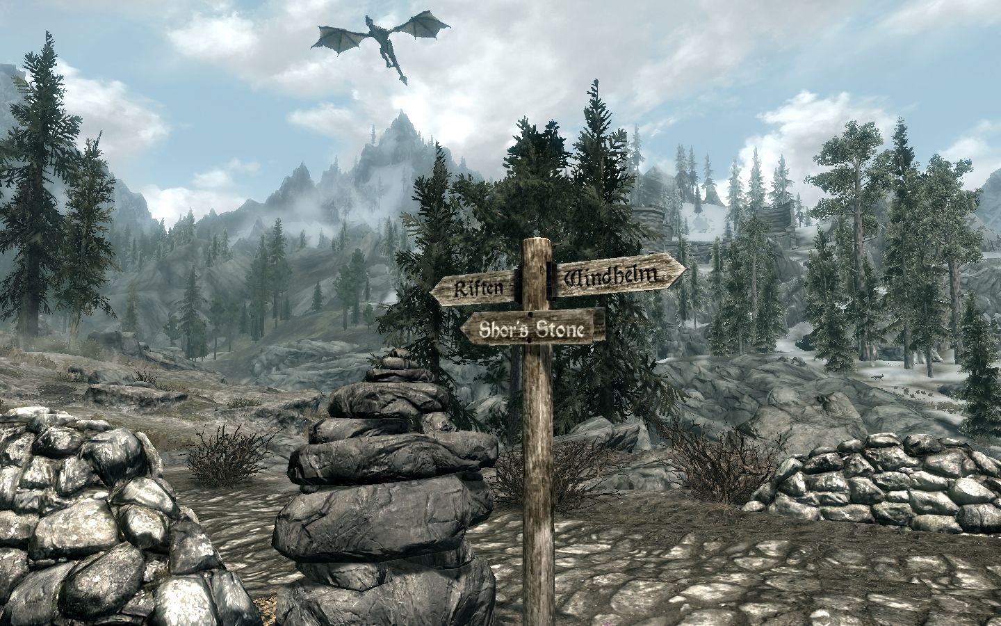 Point The Way mod for The Elder Scrolls V: Skyrim Special Edition