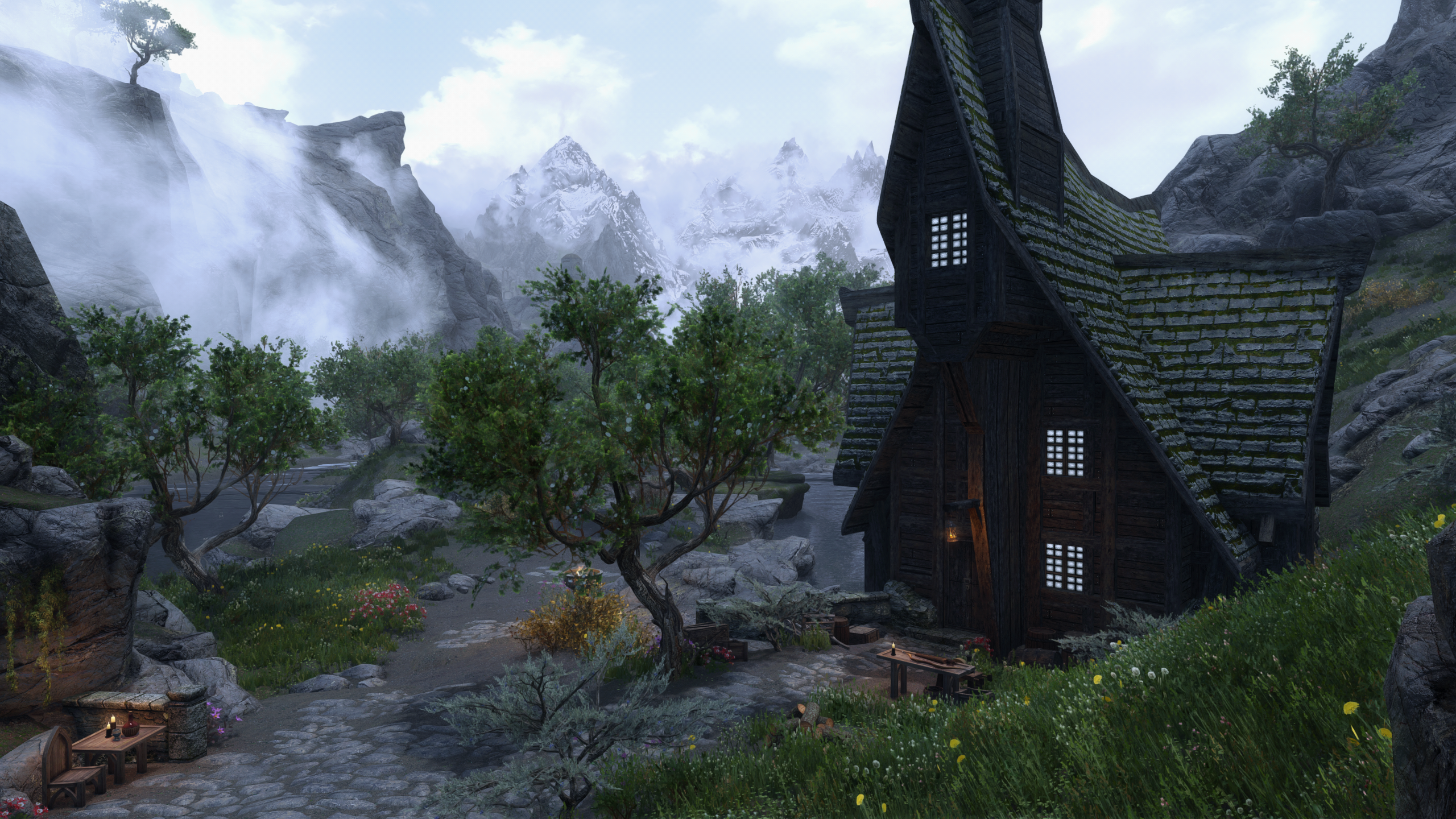Exclusive - Heartbow Ranger Guildhall mod for The Elder Scrolls V: Skyrim Special Edition
