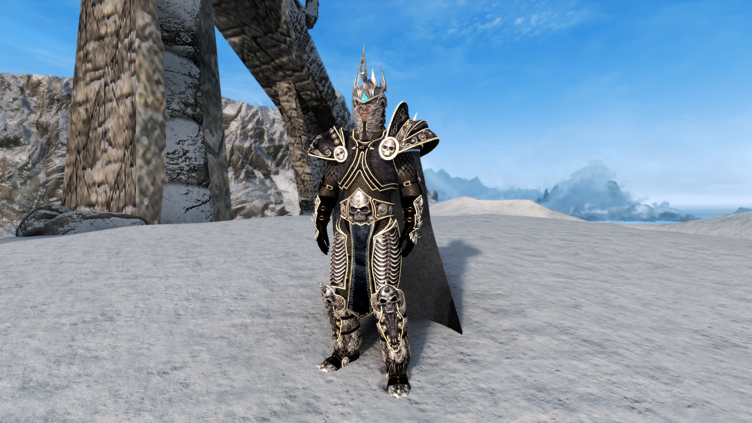 Frostmourne and Lich Kings Armor Revamped mod for The Elder Scrolls V: Skyrim Special Edition