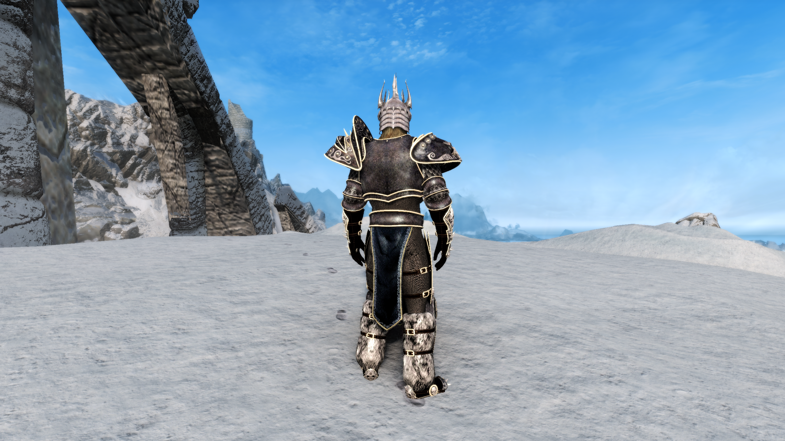 Frostmourne and Lich Kings Armor Revamped mod for The Elder Scrolls V: Skyrim Special Edition