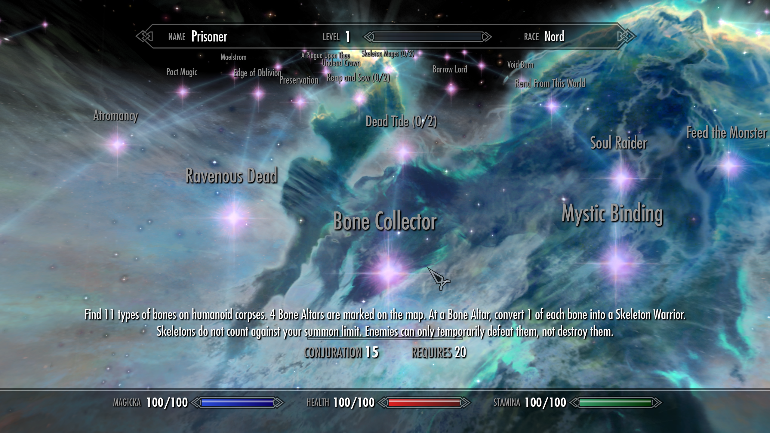 Ordinator - Bone Collector Bone Adjustments - LE mod for Skyrim