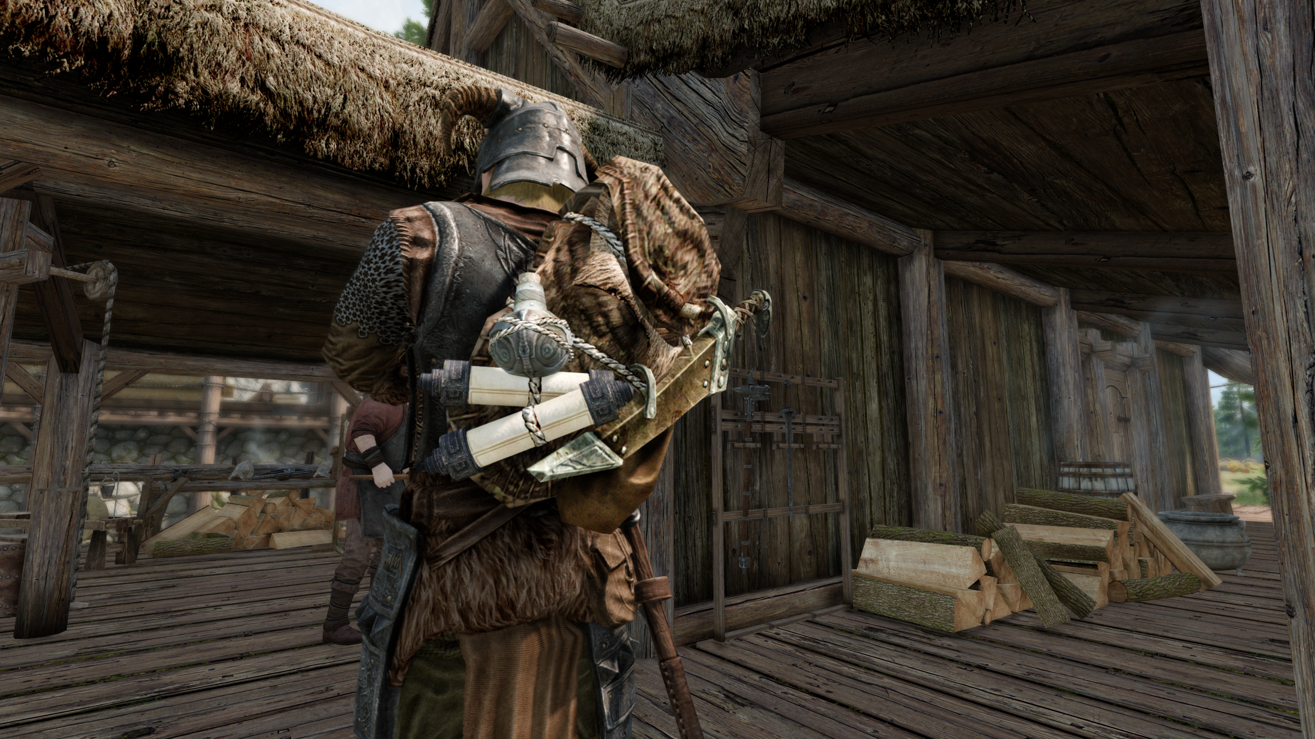 Survivor's Backpack mod for The Elder Scrolls V: Skyrim Special Edition