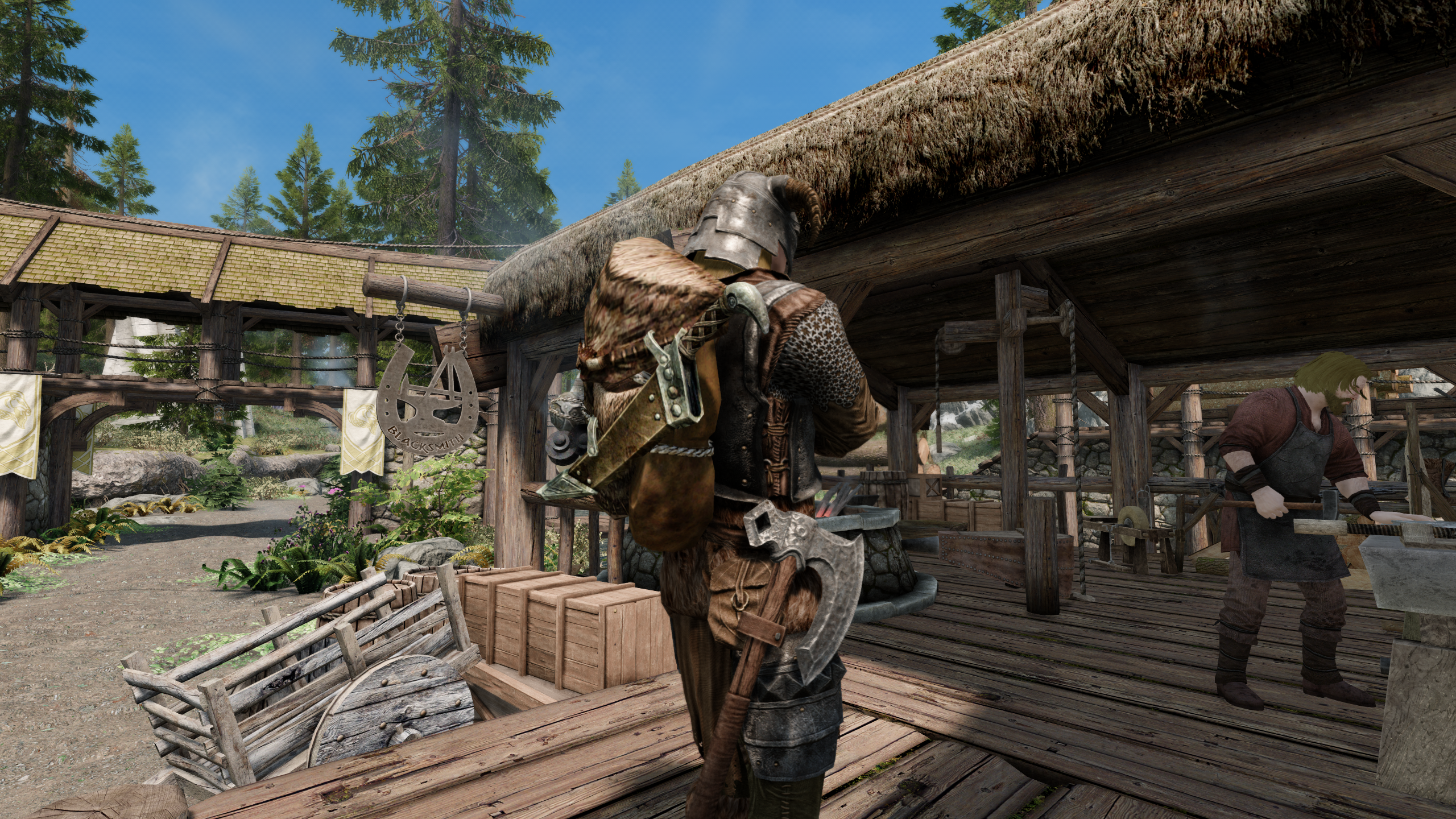 Survivor's Backpack mod for The Elder Scrolls V: Skyrim Special Edition