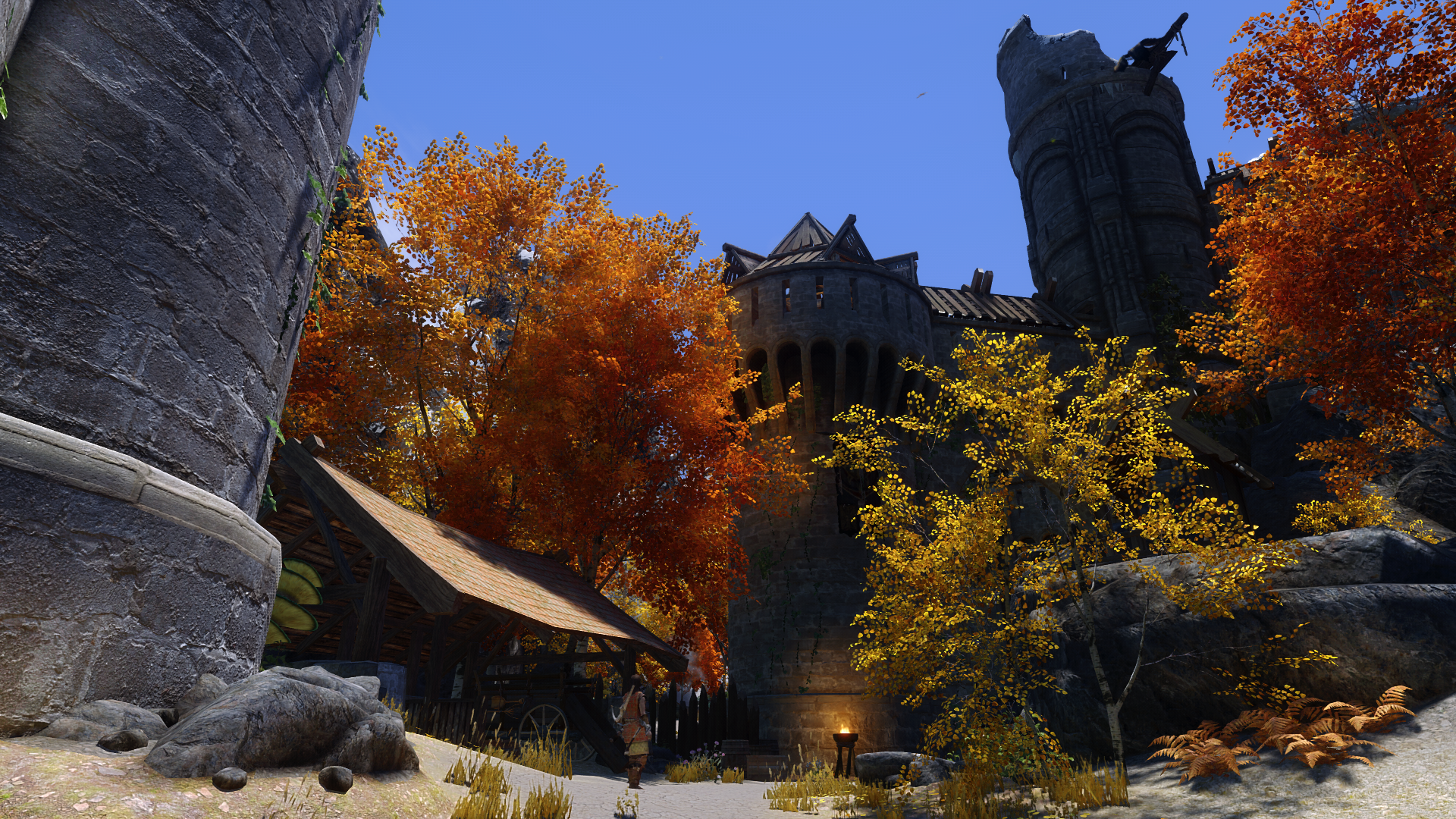 JK's - ClefJ's Fort Dawnguard mod for The Elder Scrolls V: Skyrim Special Edition