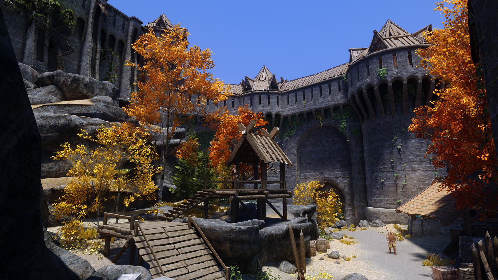 JK's - ClefJ's Fort Dawnguard mod for The Elder Scrolls V: Skyrim Special Edition