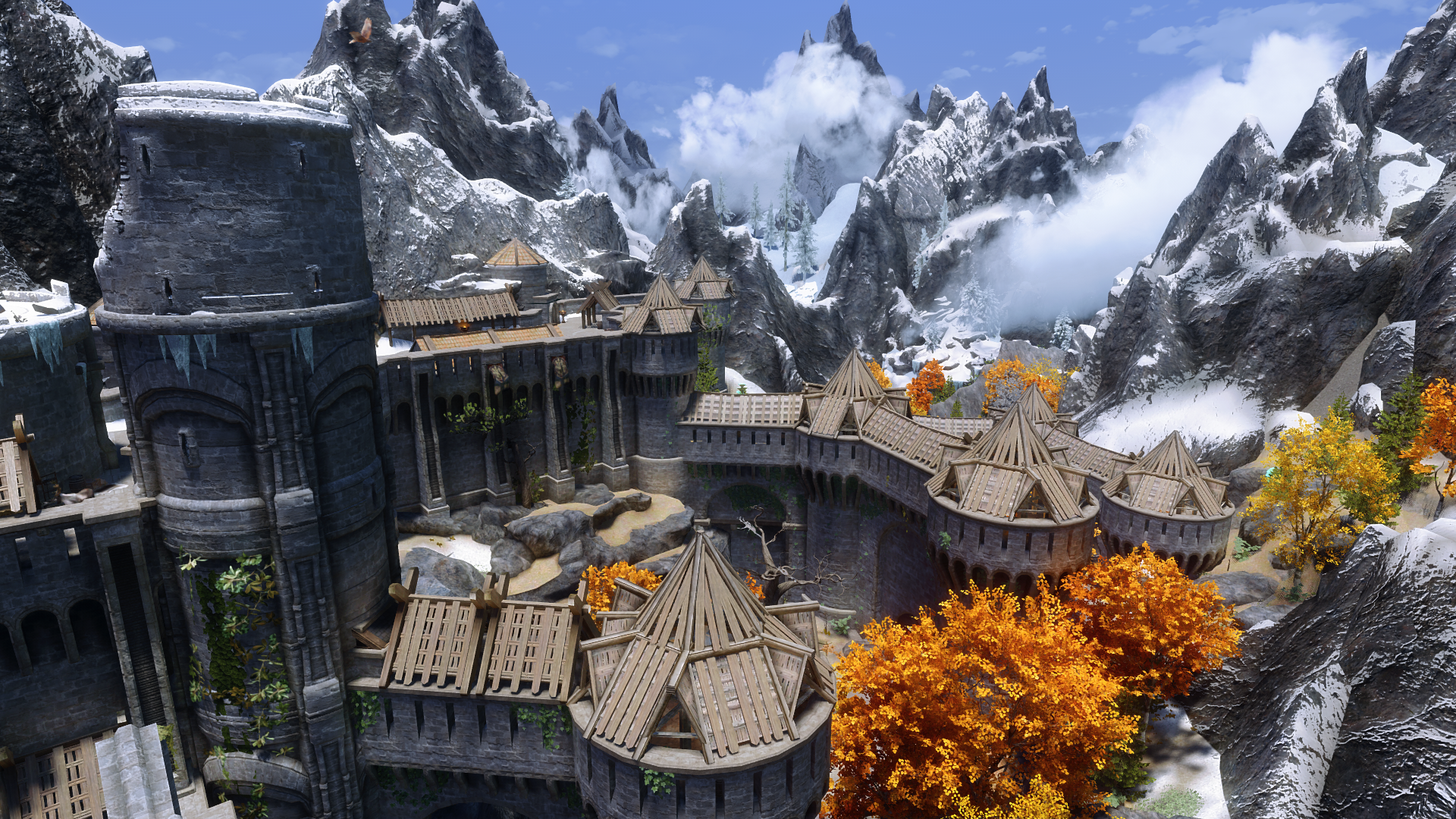 JK's - ClefJ's Fort Dawnguard mod for The Elder Scrolls V: Skyrim Special Edition