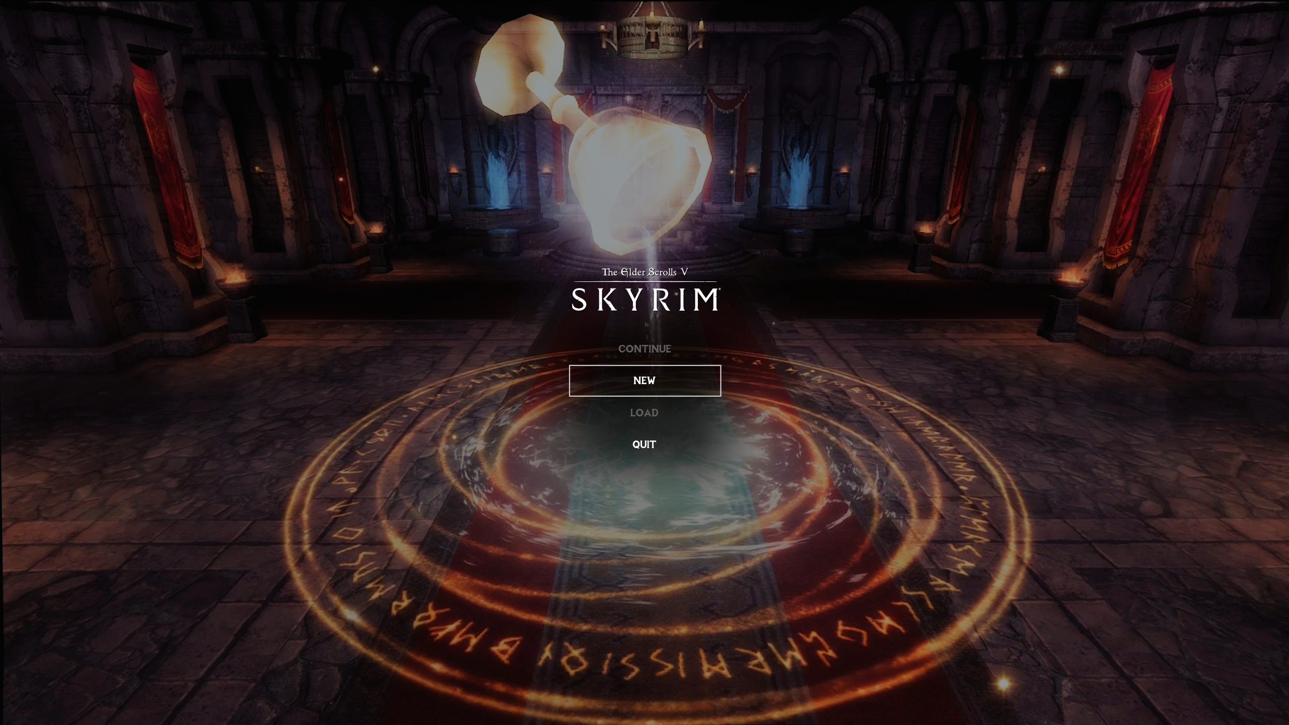 Stendarr Menu and Music mod for The Elder Scrolls V: Skyrim Special Edition