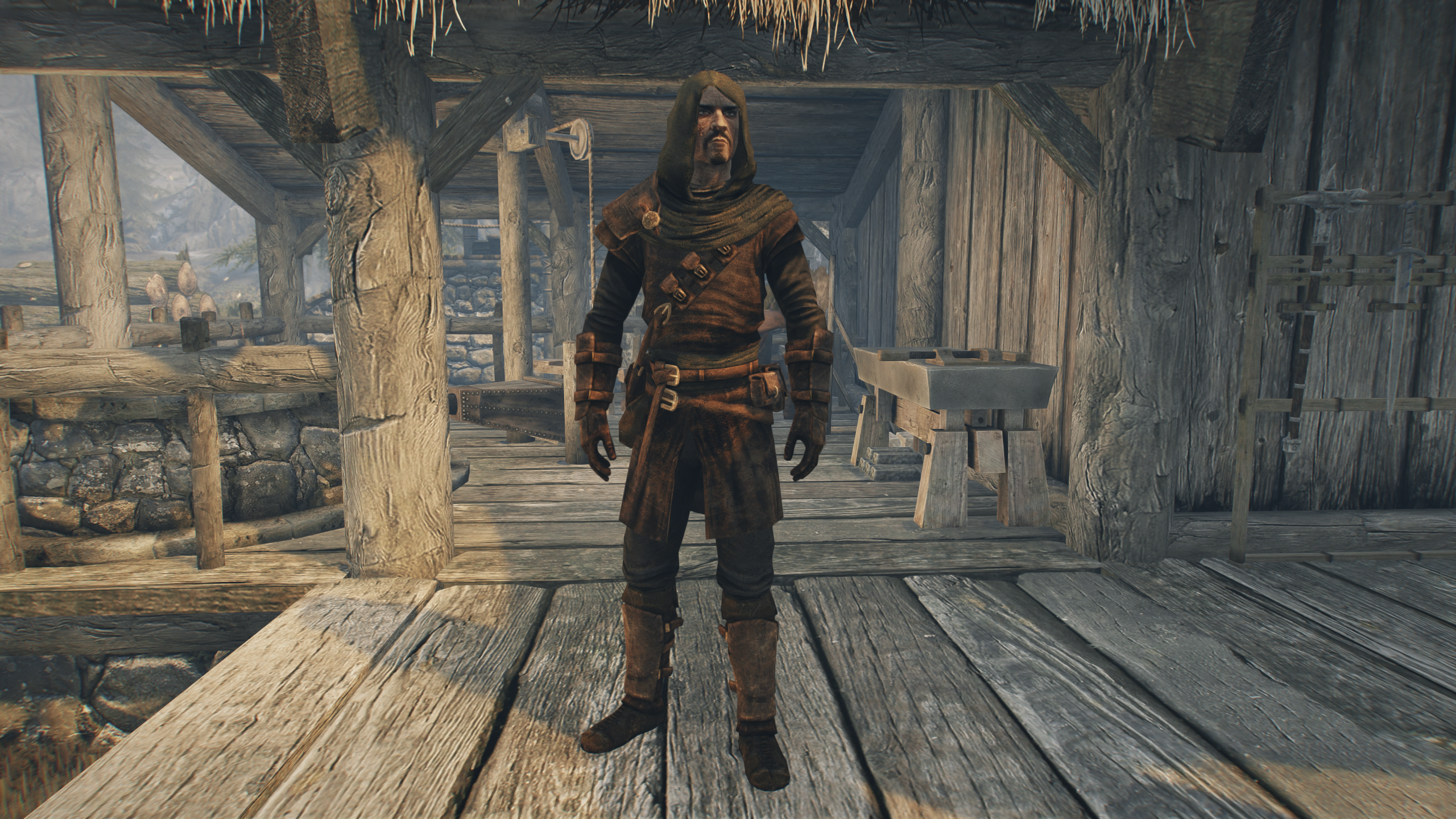 NK Ranger Gear LE mod for Skyrim
