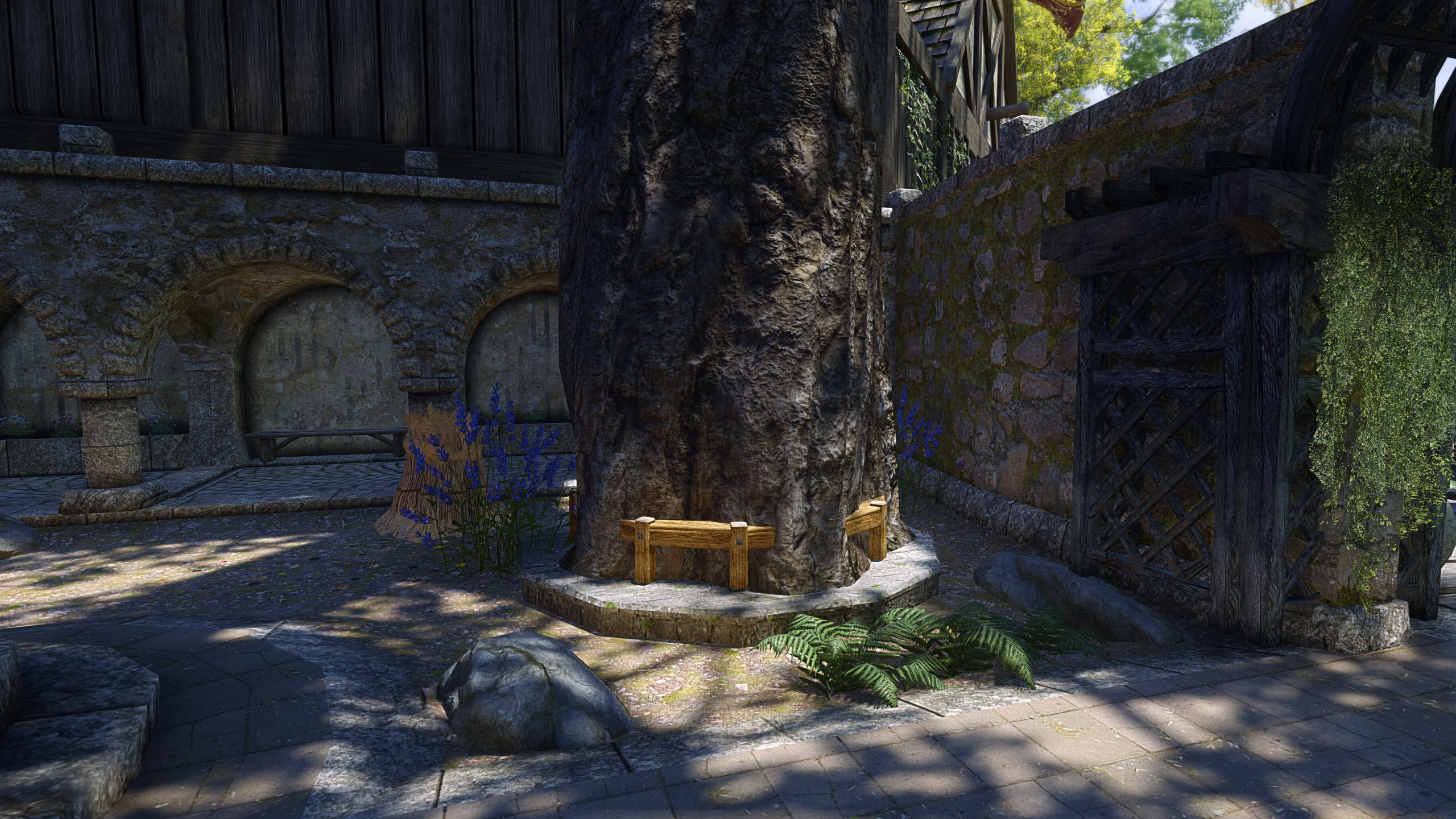 Dawn of Skyrim - Blubbo's Riften Tree Patch mod for The Elder Scrolls V: Skyrim Special Edition