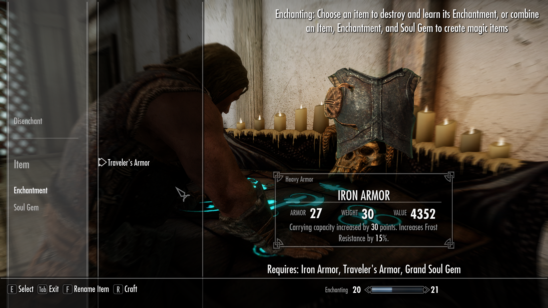Scaled Armor of the Traveler Fixed mod for The Elder Scrolls V: Skyrim Special Edition