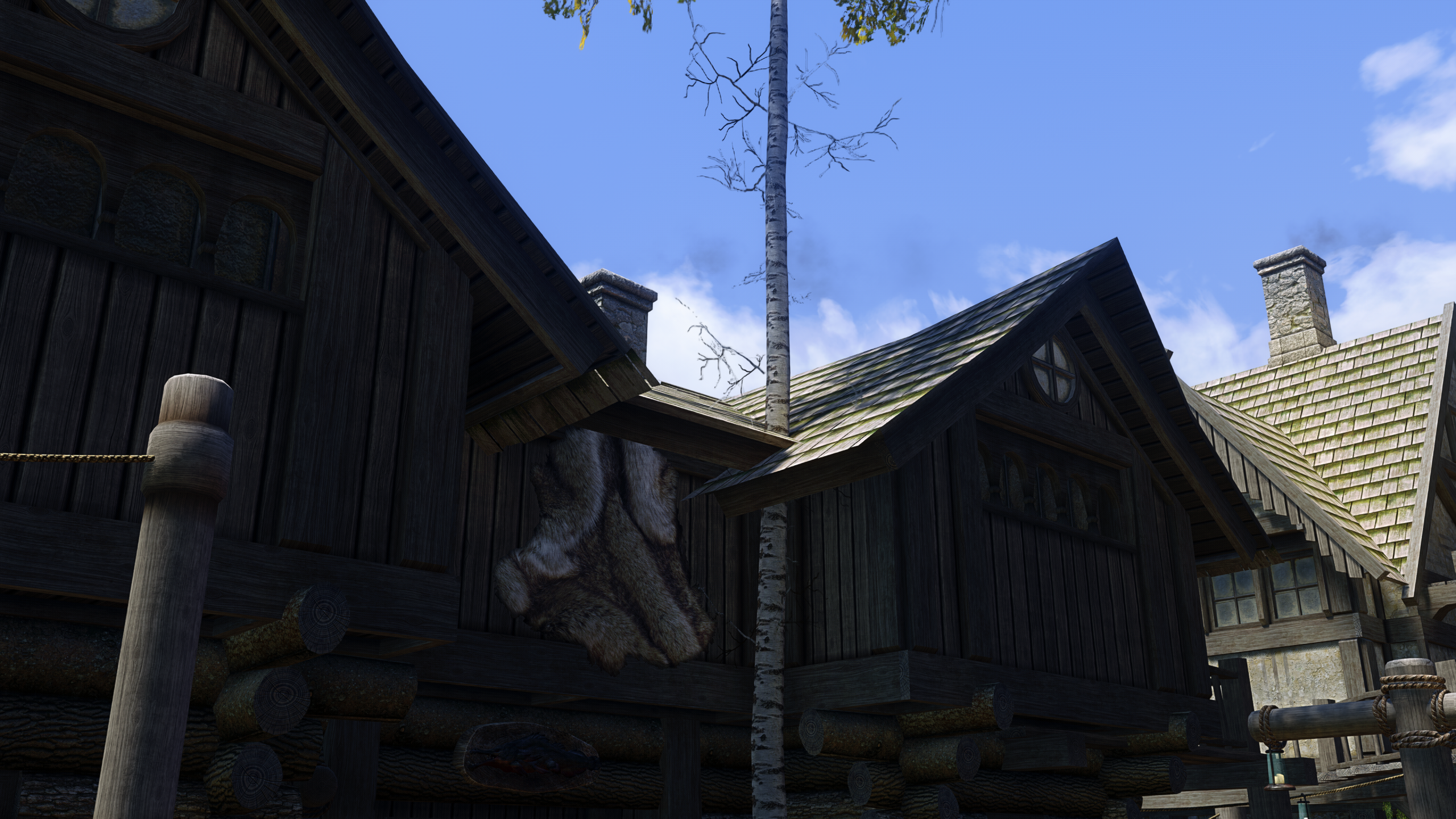 Dawn of Skyrim - Blubbo's Riften Tree Patch mod for The Elder Scrolls V: Skyrim Special Edition