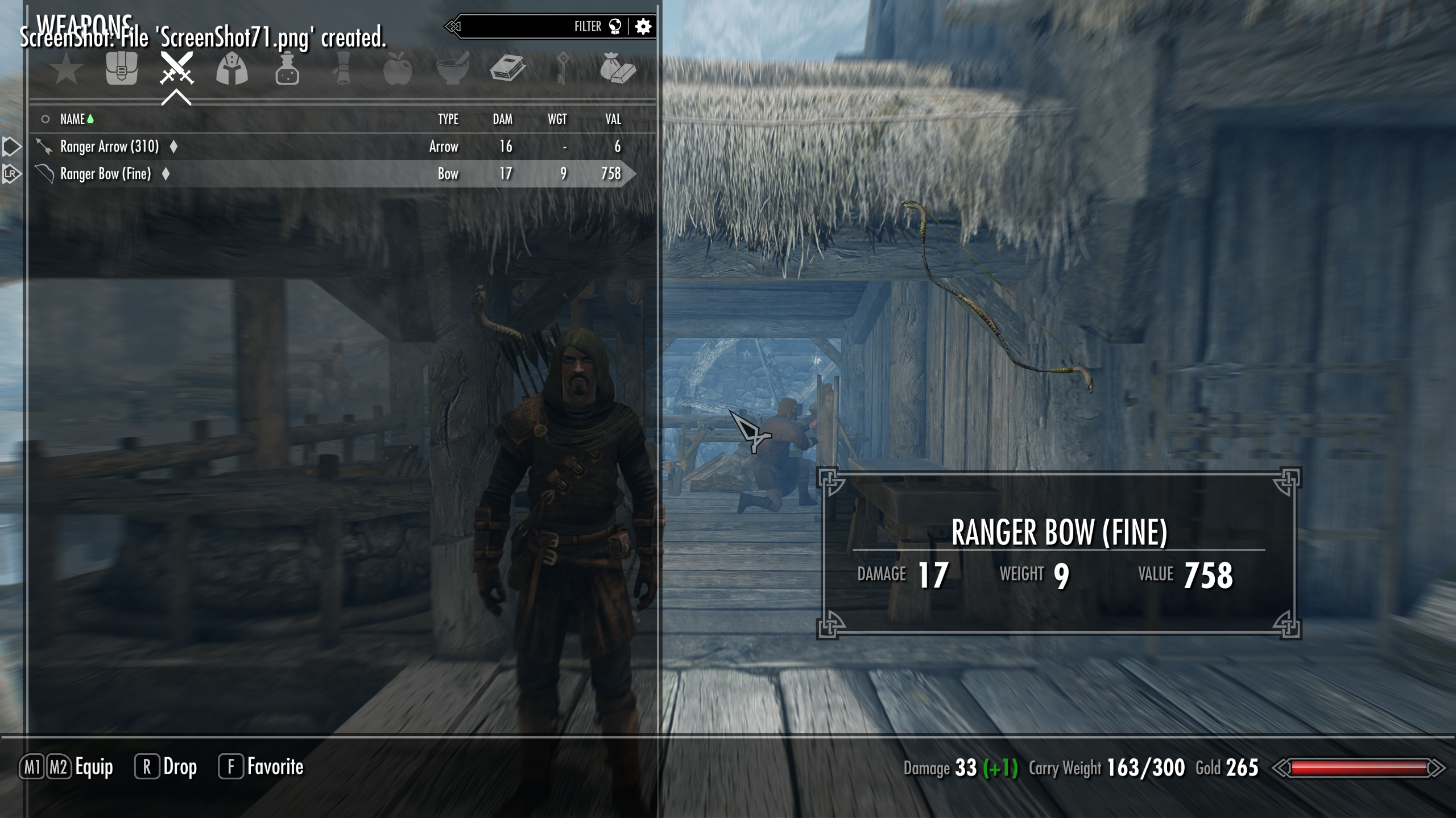 NK Ranger Gear LE mod for Skyrim