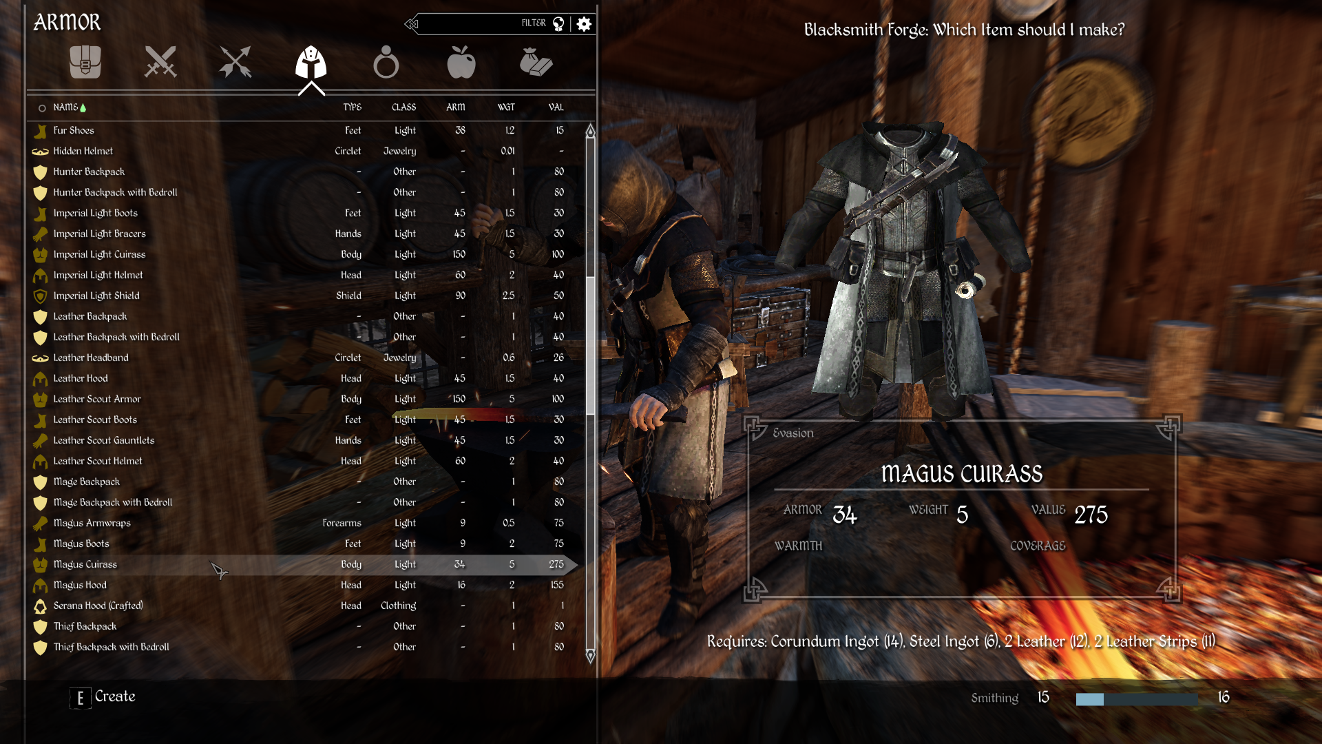Magus Armor Set mod for Skyrim