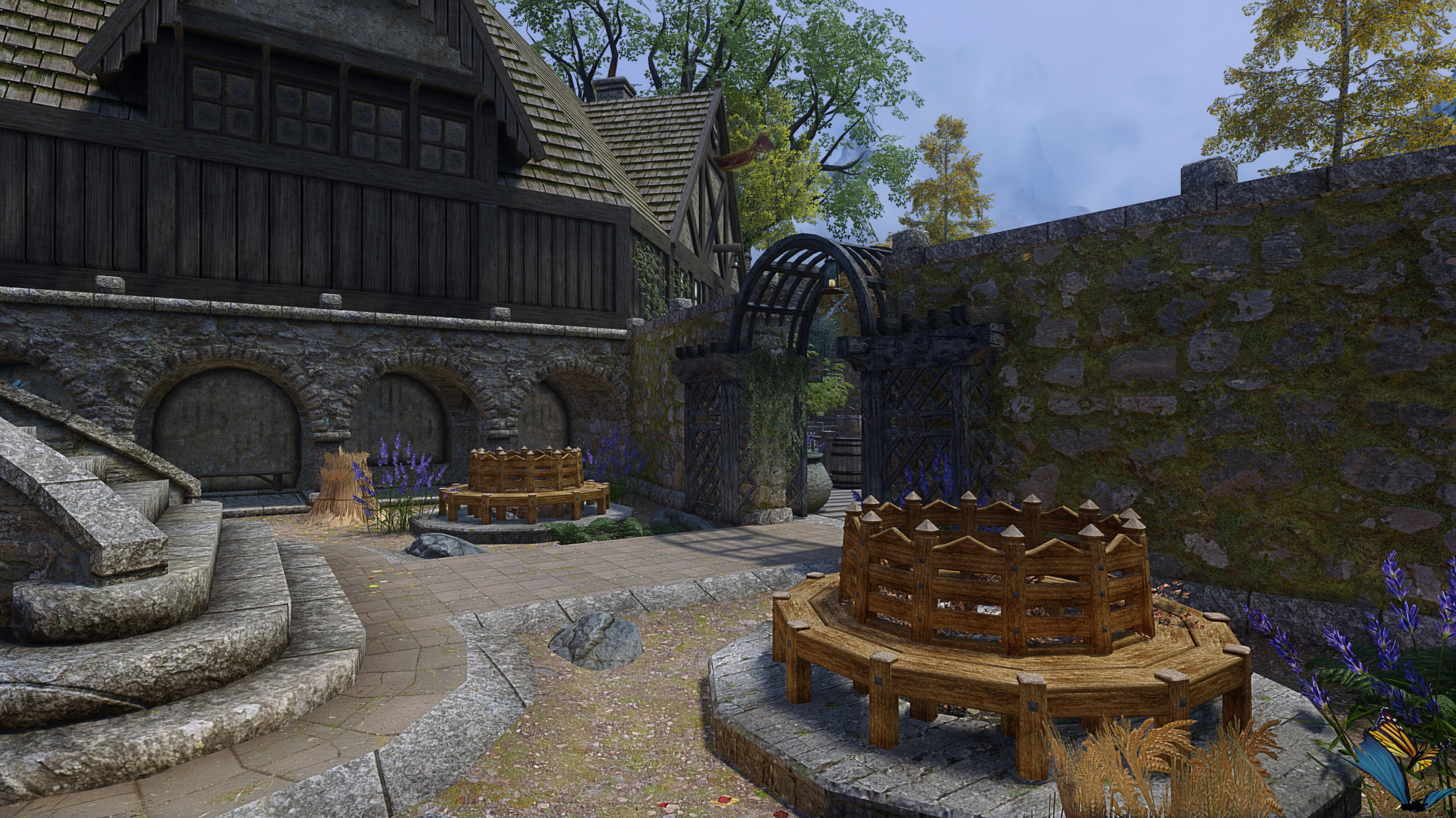 Dawn of Skyrim - Blubbo's Riften Tree Patch mod for The Elder Scrolls V: Skyrim Special Edition