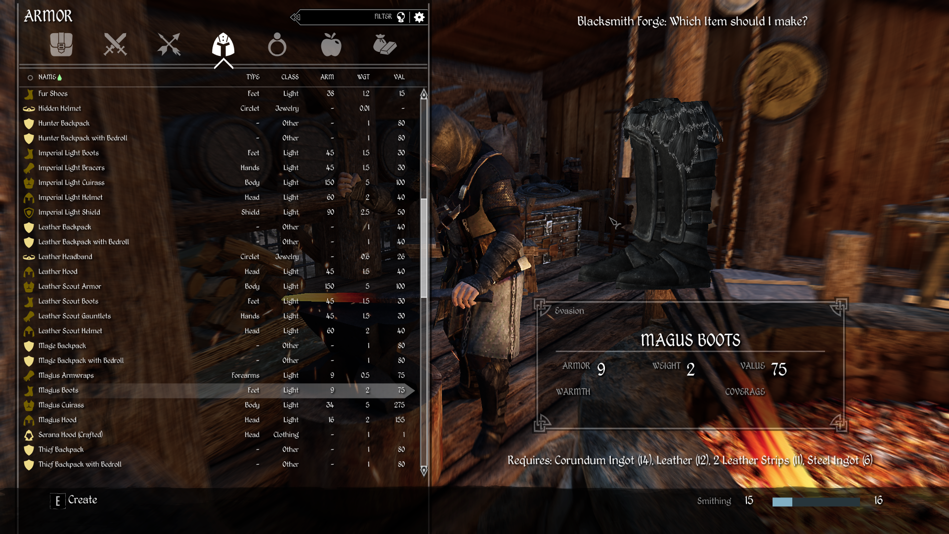 Magus Armor Set mod for Skyrim