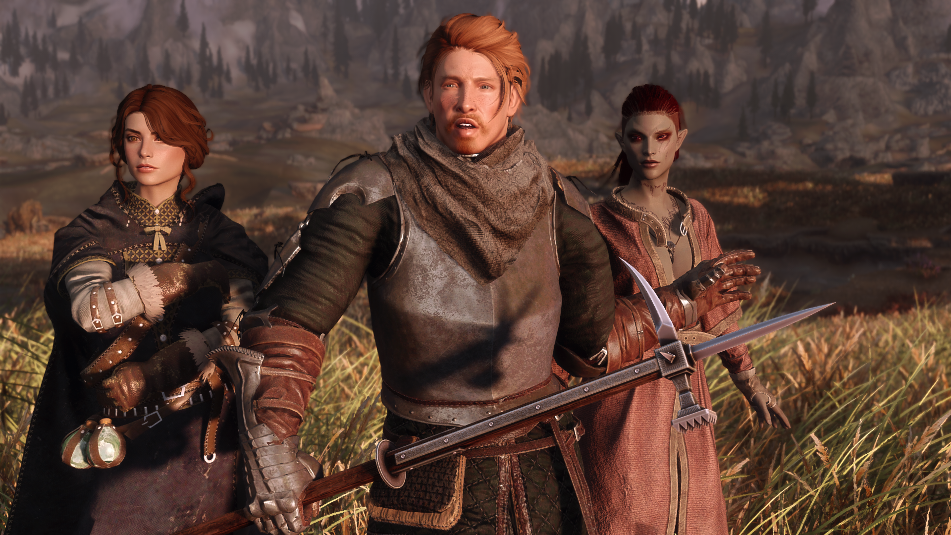 Shields of the Ashlands - Follower Back mod for The Elder Scrolls V: Skyrim Special Edition