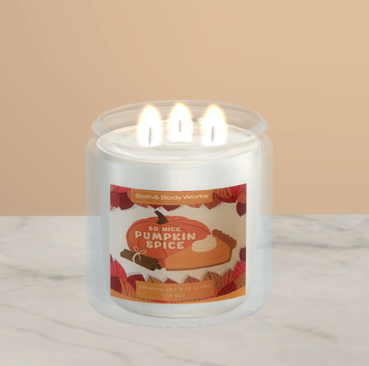 Bath & body works fall candles mod for The Sims 4 