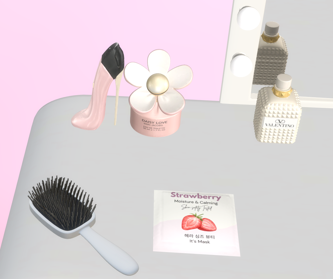 Marc Jacobs Daisy love set mod for The Sims 4 