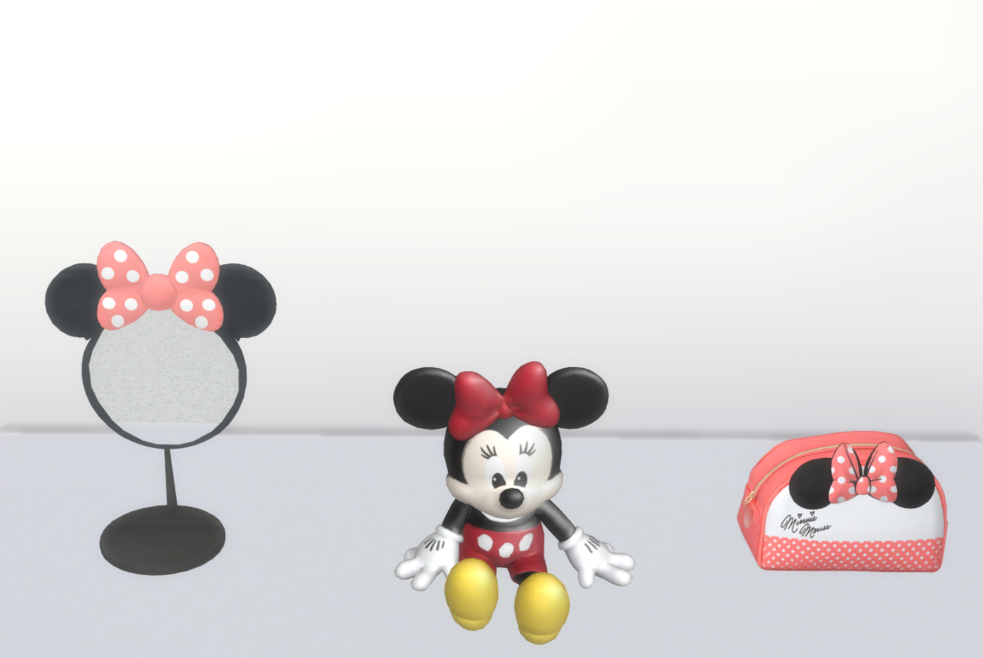 Minnie mouse makeup kids set mod for The Sims 4 