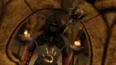 Shrouded Hand Armor mod for The Elder Scrolls V: Skyrim Special Edition