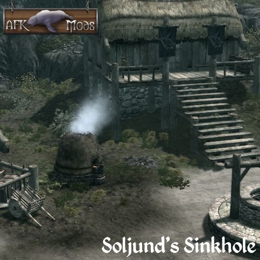 Soljund's Sinkhole mod for The Elder Scrolls V: Skyrim Special Edition