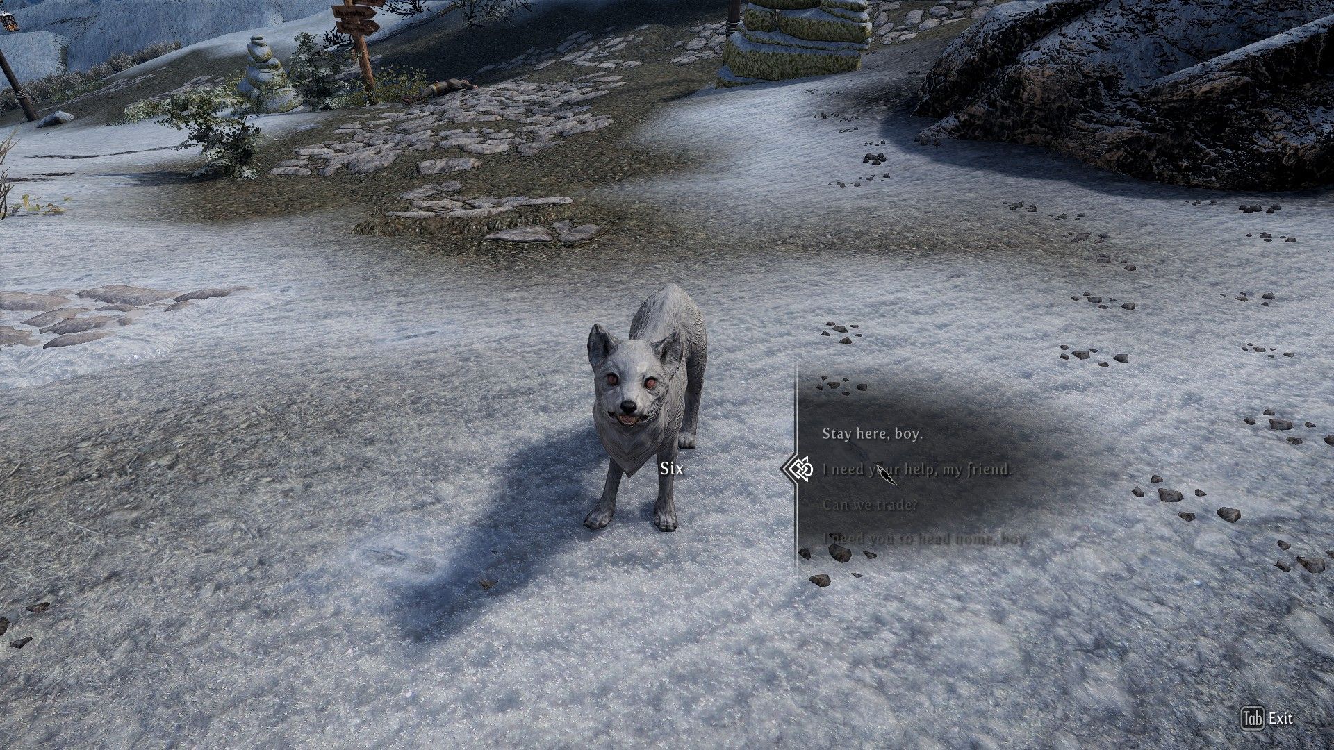 Six - A Fox Follower Mod mod for The Elder Scrolls V: Skyrim Special Edition