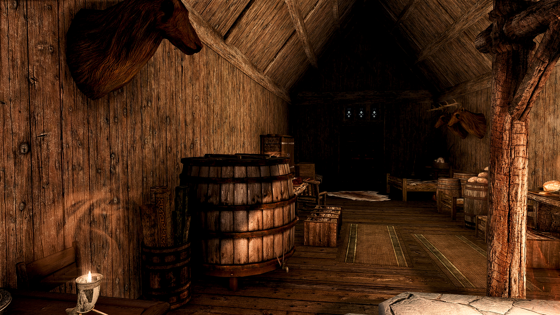 Distinct Great Kynesgrove Interiors mod for The Elder Scrolls V: Skyrim Special Edition