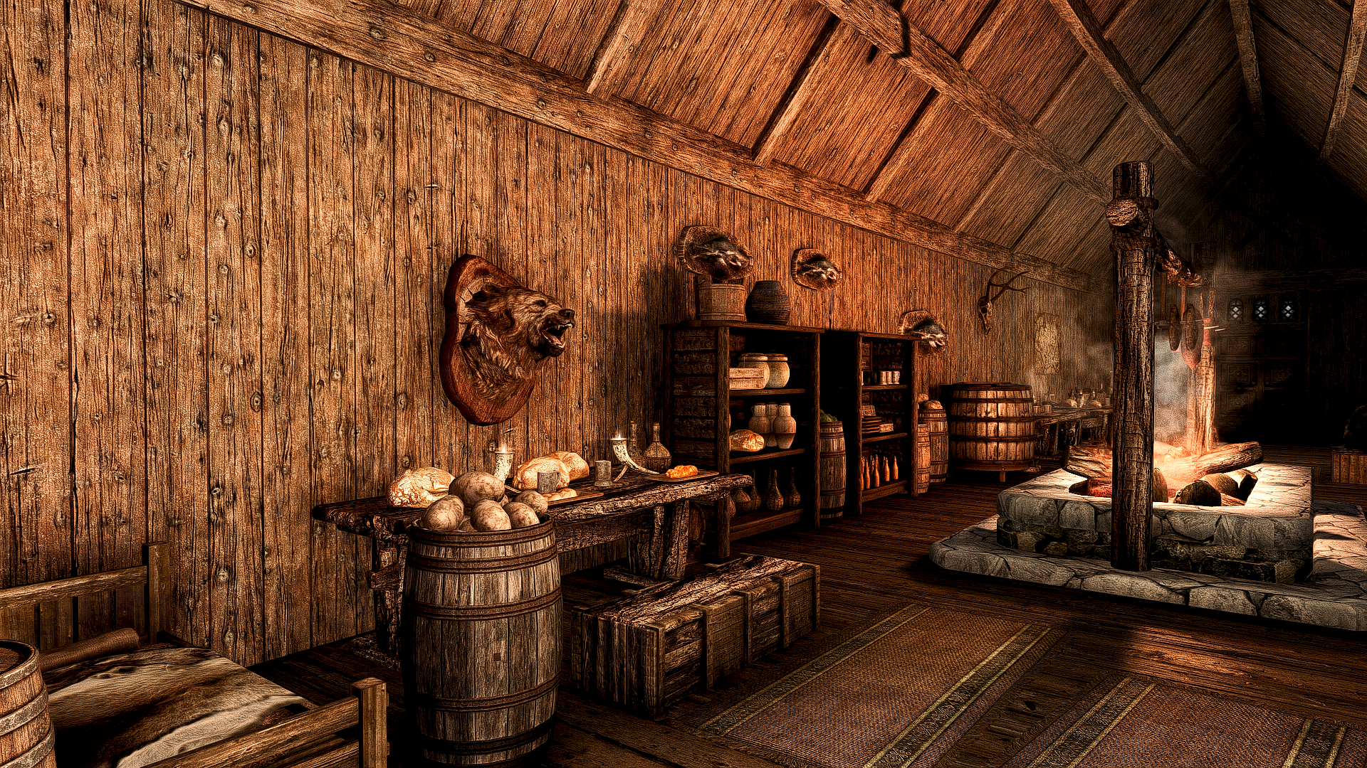 Distinct Great Kynesgrove Interiors mod for The Elder Scrolls V: Skyrim Special Edition