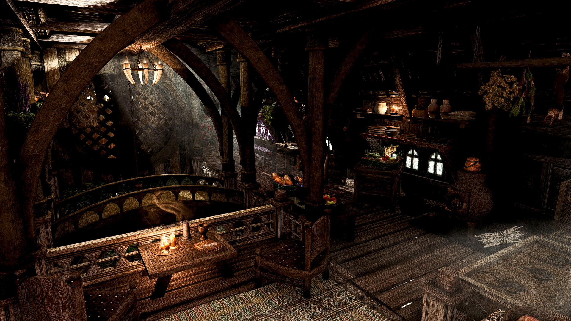 The JK's Interiors of EEK's Whiterun mod for The Elder Scrolls V: Skyrim Special Edition