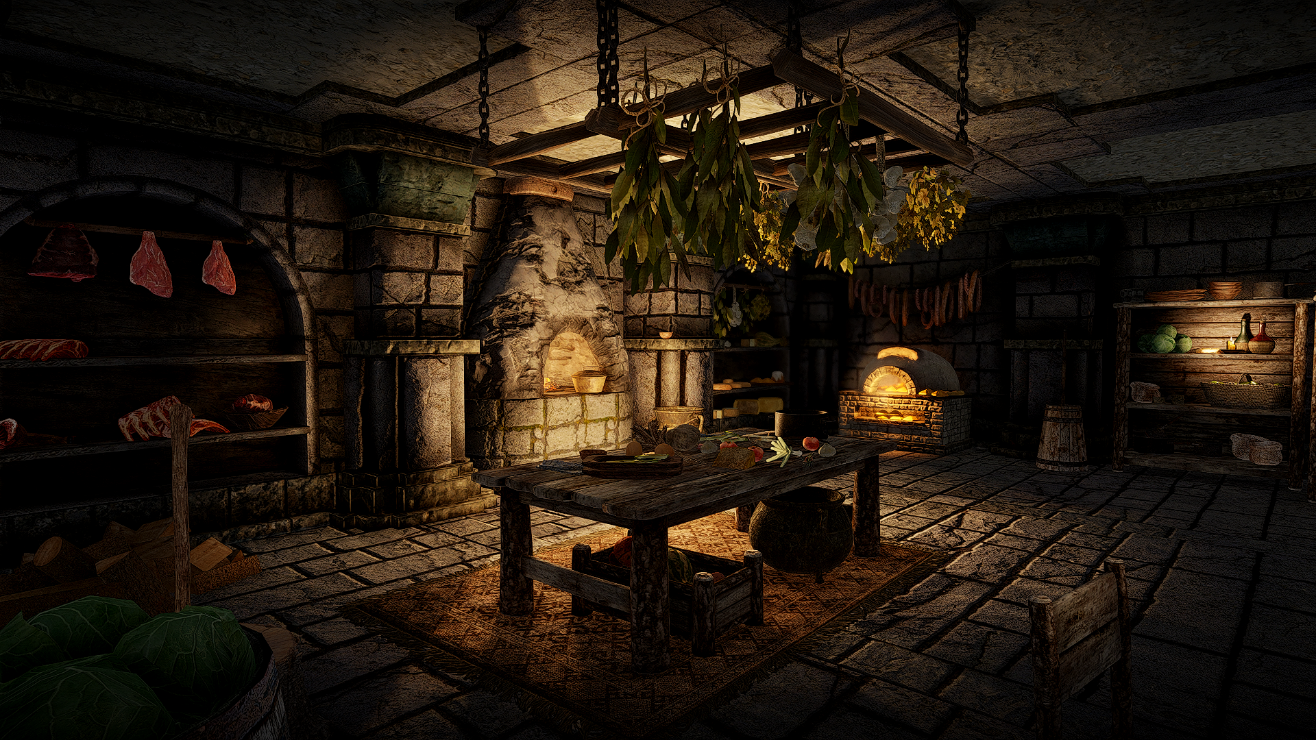 JK's Blue Palace Terrace mod for The Elder Scrolls V: Skyrim Special Edition